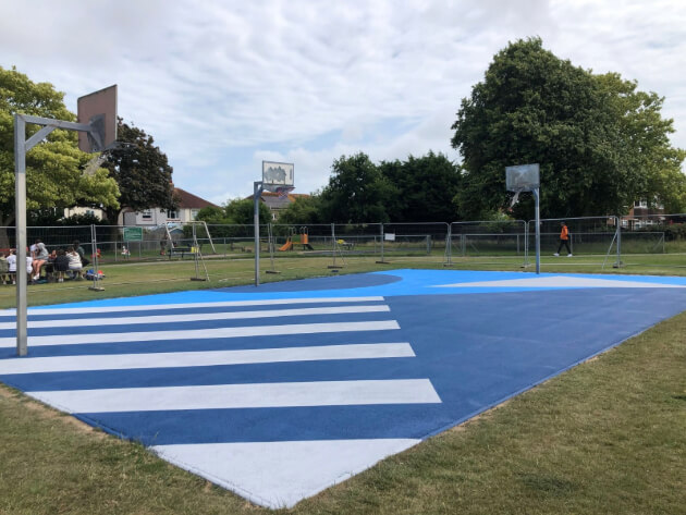 Basketball Court Resurfacing